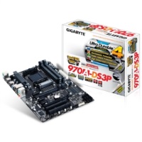 GIGABYTE 970A-DS3P AMD 970/SB950 AM3+ DDR3 2000MHz (O.C.) Anakart - 1
